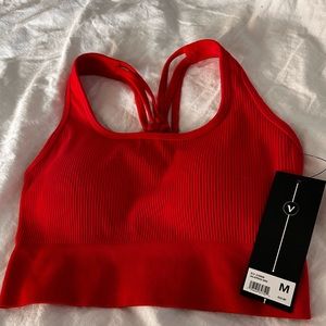 Velocity sports Bra - Jalapeño Red - BRAND NEW WITH TAGS- sz M